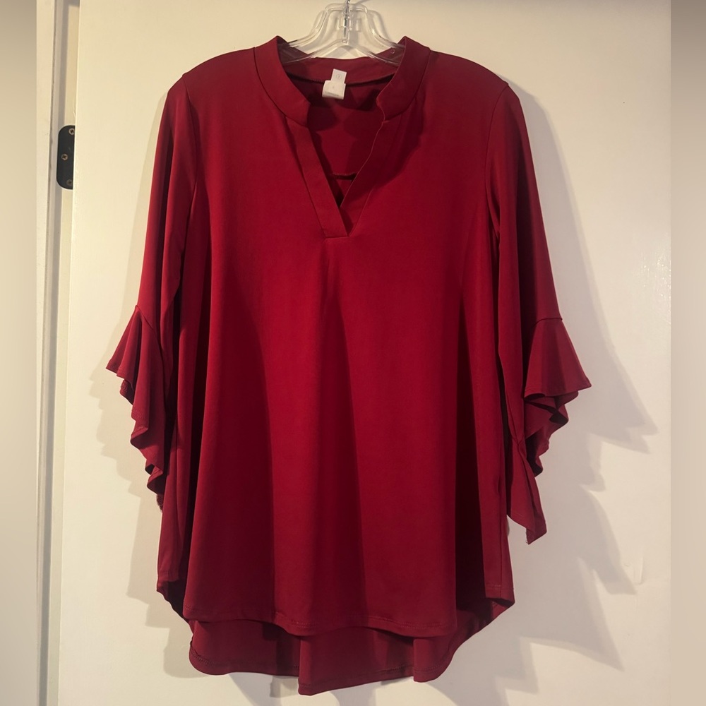 NWOT Honeyme Red Women's Top